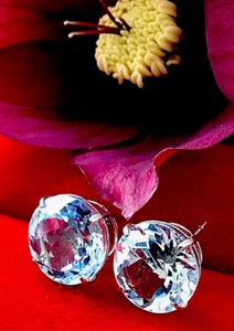 SENSATIONELLE 8,64ct.Aquamarin-Gold-Ohrstecker in 585er WG 2,4gr.Zert.❤️❤️❤️ - Bild 1 von 14