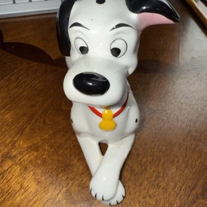 Vintage Disney PONGO CERAMIC FIGURINE Figure Porcelain 101 Dalmatians Dog - Picture 1 of 4