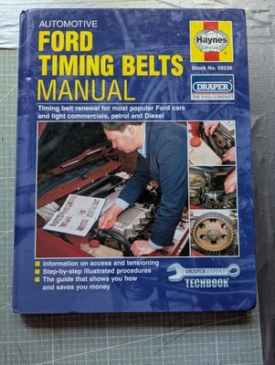 Haynes Ford Timing Belts Manual (1974-1998) Capri, Escort, Sierra, Transit  - Image 1 of 4