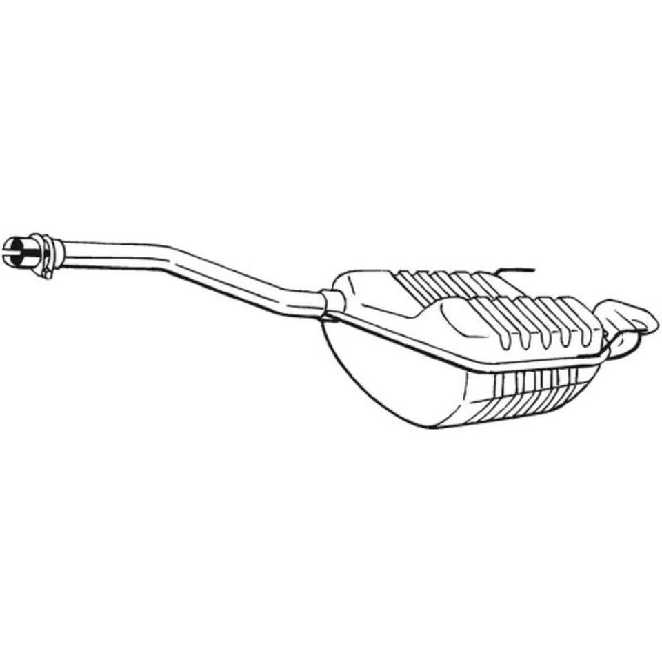 BOSAL Silenziatore Marmitta per Mercedes-Benz Classe C Station Wagon - Immagine 1 di 1