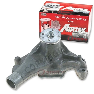 Airtex Engine Water Pump for 1992-1995 Chevrolet K2500 Suburban 5.7L V8 eq - Image 1 of 4