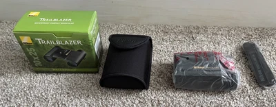 Nikon Trailblazer 8x25 ATB Waterproof Binoculars All Terrain Binocular Black NEW - Image 1 of 4