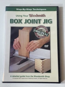 Using Your Woodsmith Box Joint Jig DVD - NEW - Foto 1 di 4