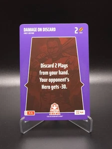 Damage On Discard 2025 Bo Jackson Battle Arena Alpha Update Play Card #PL-34 - Picture 1 of 4