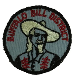 Buffalo Bill District (SEWN) CP Patch BLU Bdr (DG163) - Picture 1 of 2