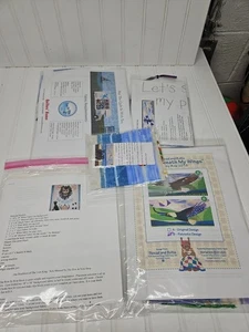 Lot Of Five (5) Quilt Panel Kits Mostly New Unused - Picture 1 of 11