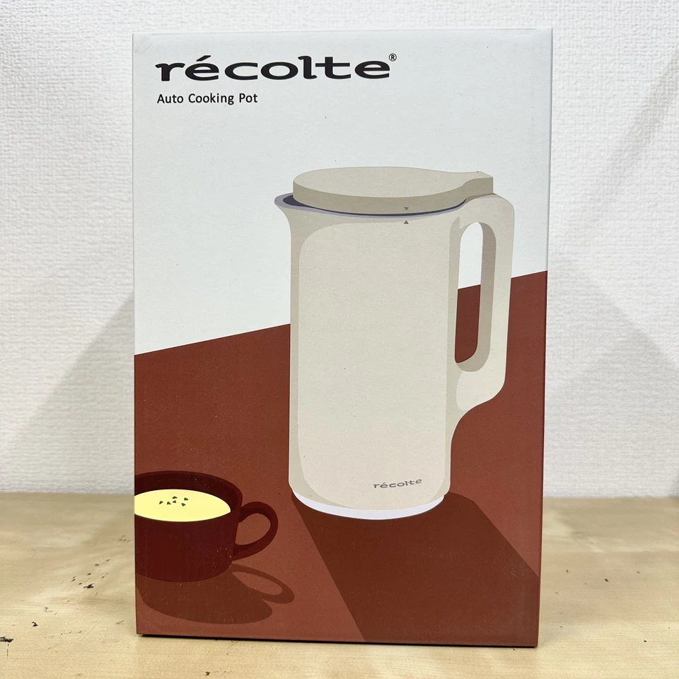 Auto Harvest Pot RSY-2 Cream White Soy Milk and Soup Maker AC100V 600ml