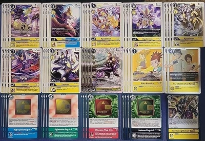 Digimon TCG- Yellow Renamon Deck Core - Image 1 of 3