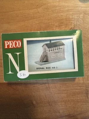 Peco NB3 N Gauge Brick Signal Box Kit Foto 1 de 2