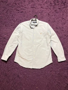 Polo Ralph Lauren camicia uomo WMNM sbiadita rara manica lunga bottoni pony vestibilità classica - Foto 1 di 17