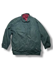 Men’s Green 3-in-1 Jacket XL Removable Quilted Gilet Lining Outdoor Country Coat - Picture 1 of 15