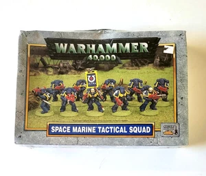 WARHAMMER 40k Space Marine Tactical Squad NIB Sealed 1998 Games Workshop - Picture 1 of 11