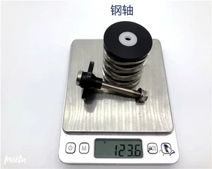 Titanium / Steel Axle Suspension Rear Coil Spring Shock Shox for Brompton bike [ - Picture 1 of 15