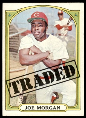 Topps High 1972 # Joe Morgan negociado #752 sin precio base como nuevo Foto 1 de 2