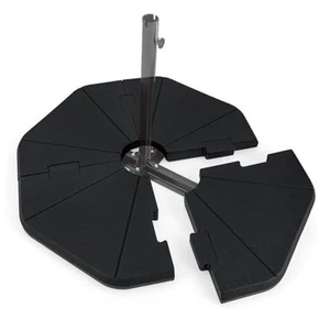 Cantilever Offset Patio Umbrella Base, 208 lbs Capacity Water Sand Filled - Picture 1 of 8