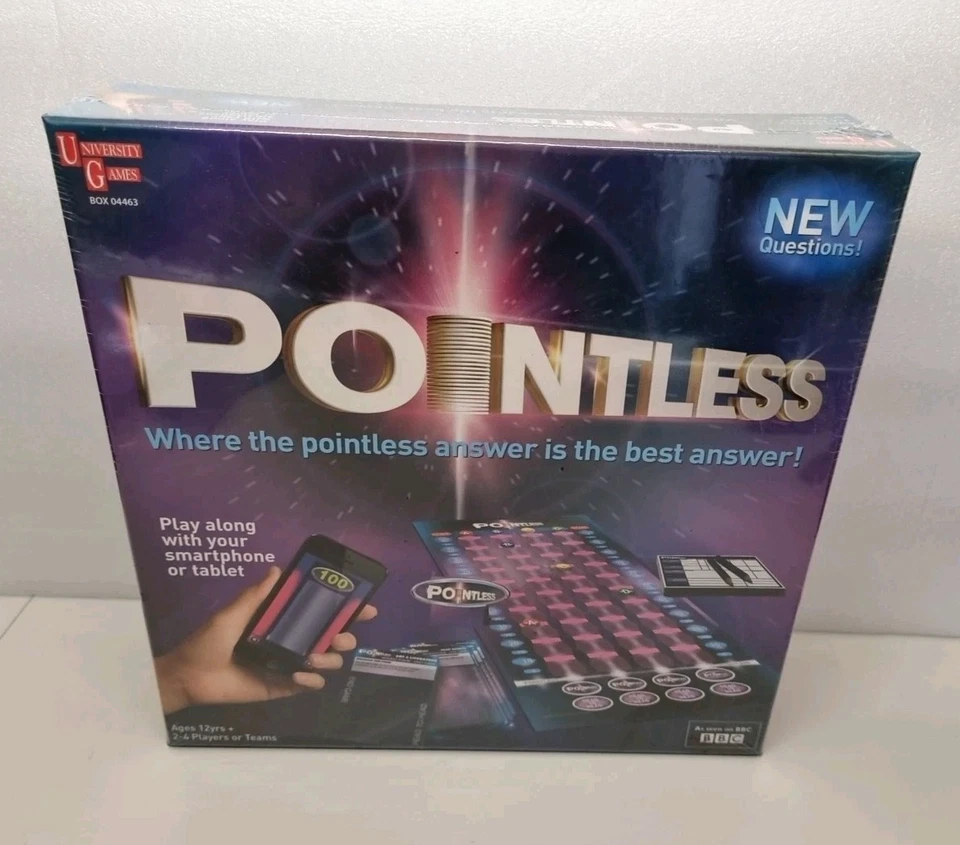 University Games Pointless Board Game 2015 Edition 5018163000893