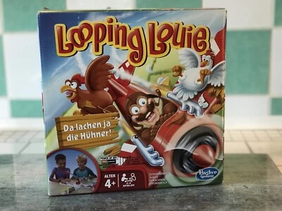 Hasbro Looping Louie, Da lachen die Hühner! Kinderspiel Familienspiel Vollständ - Bild 1 von 2