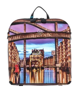 Gabs Brigitte TG Trip Pelle + Bull Backpack L Freizeitrucksack Golden bunt Neu - Bild 1 von 4