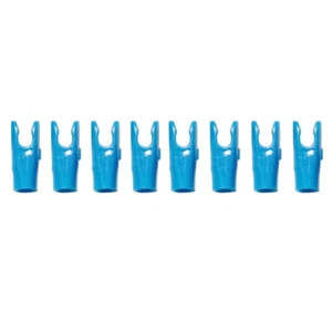 50pcs Archery Arrow Nocks Pin Plastic Tails Needle Adapter Shaft DIY Bow - Picture 1 of 15