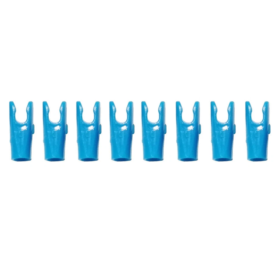 50pcs Archery Arrow Nocks Pin Plastic Tails Needle Adapter Shaft DIY Bow - Image 1 of 4