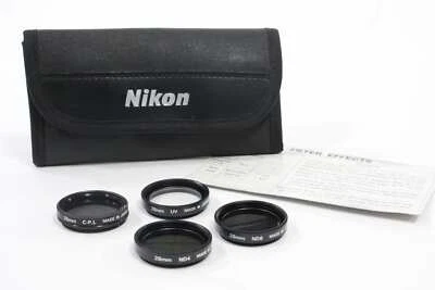 Nikon 28mm 4 Filter Set for COOLPIX 995 990 4500 Camera - Image 1 of 4
