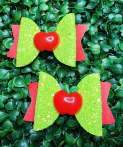 Lazos Para niña (Set 2) Escolares Hecho a Mano NEW HAIRBOWS Back To School  - Picture 1 of 4