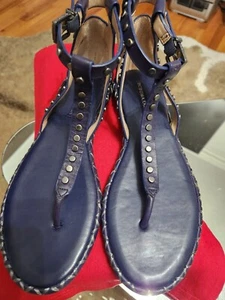 Gladiator  summer sandals 6.5 New with studs. Gucci look! - Picture 1 of 7