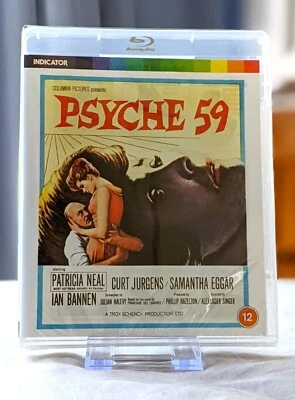 Psyche 59 Blu Ray  [1964] - REGION FREE - Patricia Neal Horror Indicator NEW! - Image 1 of 2