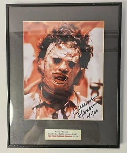Gunnar Hansen Leatherface Texas Chain Saw Massacre Signed Autograph 11x14 Photo - Picture 1 of 5