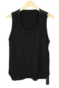 Diesel Black Gold Ciasket Bluse Damen (Eu) 42 Ärmellos Reißverschluss Schultern - Picture 1 of 7