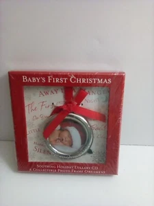 Baby's First Christmas CD & Collectible Photo Frame Ornament - Picture 1 of 3
