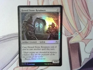 Foil Hewed Stone Retainers - Fate Reforged - Mtg Magic the Gathering artifact - Picture 1 of 1