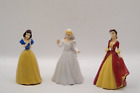 Disney Princess Wedding Cake Topper Figures- Bride Cinderella, Snow White, Belle