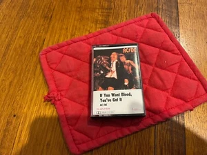 AC/DC If You Want Blood You've Got It Cassette Aust Albert Release NM - Picture 1 of 9