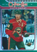 2009-10 O-Pee-Chee RAINBOW #668 MARTIN HAVLAT - Minnesota Wild