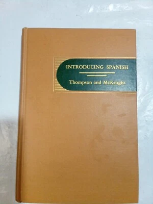 Introducing Spanish by Thompson, and McKnight (1941,HC) - Image 1 of 4