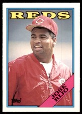 1988 Topps Traded. Jose Rijo Baseball Cards #92T