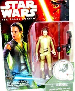STAR WARS, REY (RESISTANCE OUTFIT), THE FORCE AWAKENS WITH ACCESSORIES, HASBRO - Picture 1 of 12