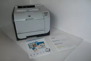 HP Color LaserJet CP2025dn Printer Duplex USB Network 2-Line LCD w/Toners CB495A - Picture 1 of 8