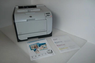 HP Color LaserJet CP2025dn Printer Duplex USB Network 2-Line LCD w/Toners CB495A - Image 1 of 4