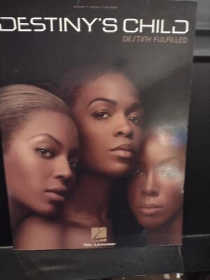 Destiny's Child Songbook Destiny Fulfilled Piano Guitar Vocal Beyonce Brand New - Image 1 of 4