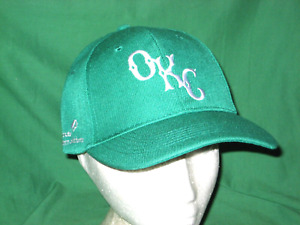 #3304N -  OKLAHOMA CITY DODGERS MINOR LEAGUE BASEBALL CAP, HAT - IRISH GREEN!