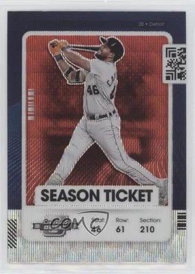 2021 Panini Contenders Optic Red Wave Ticket Jeimer Candelario #78 - Image 1 of 2