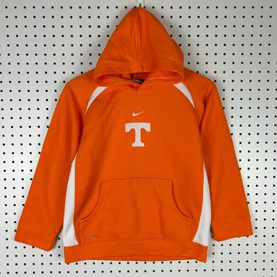 Tennessee Vols Youth Small Nike Hoodie Sweatshirt Volunteers Dri Fit Pullover  - Image 1 of 4