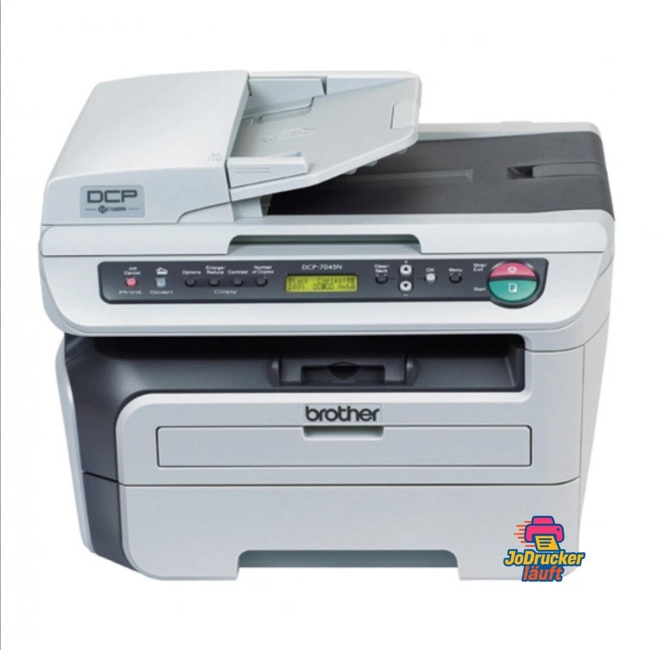 Brother DCP-7045N Laserdrucker Multifunktionsgerät ADF LAN USB 2.0 Windows 10 - Bild 1 von 4