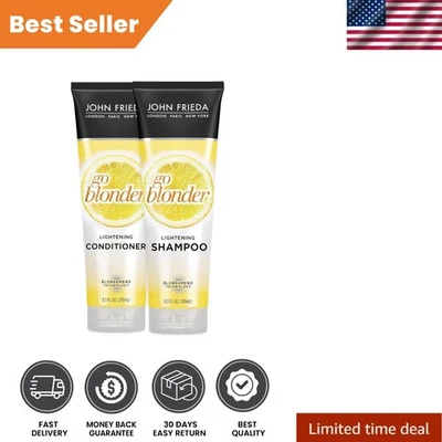 Sun-Kissed Blonde Shampoo & Conditioner Set - Enhance Color Safely, 8.3 Ounce - Image 1 of 2