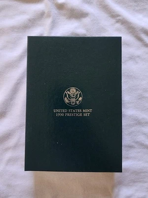 1990 Prestige Set with 1990 Eisenhower Centennial Silver dollar (90%) - Image 1 of 4