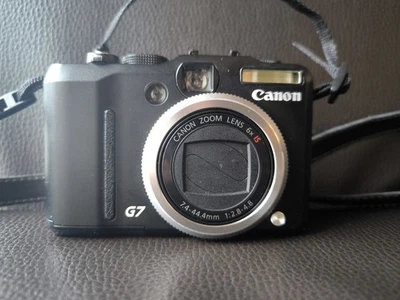 Canon PowerShot G7 10.0MP Digital Camera - Black - Image 1 of 4