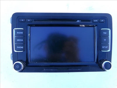 3C8 035 195 F radio VOLKSWAGEN TIGUAN 2.0 TDI 2011-2016 2015 107915 - Imagen 1 de 4