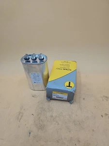 TitanPro TOCFD355 HVAC Oval Motor Run Dual Capacitor. 35/5 MFD/UF 440/370 Volts - Picture 1 of 4